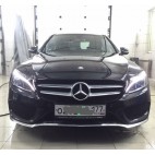Решетка Mercedes Benz C class